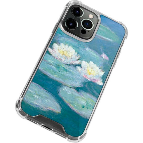 Waterlilies, Evening by Monet iPhone 15 Pro Clear Case